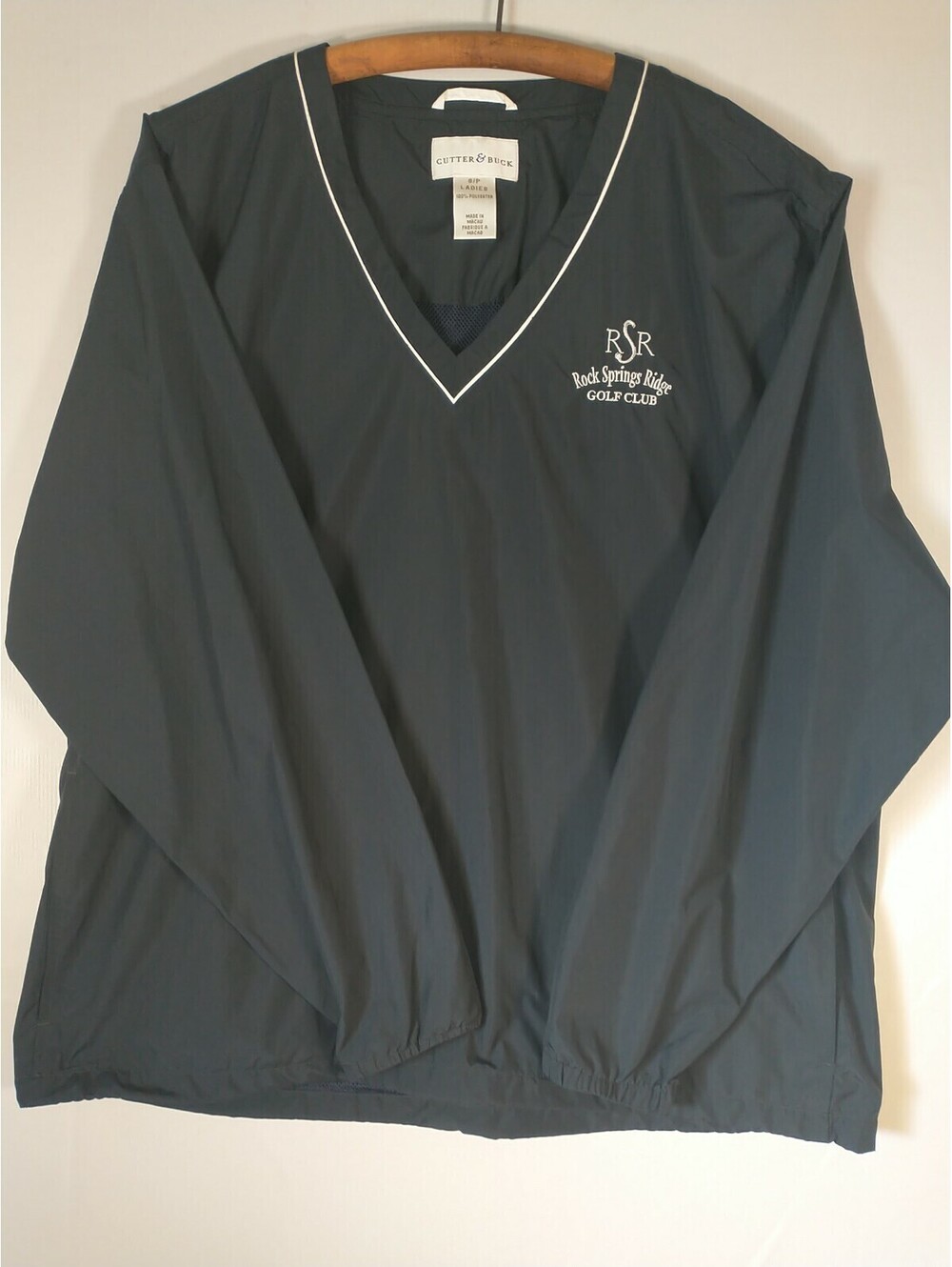 cutter and buck Ladies S/P V-neck, Lined Jacket Golf Club